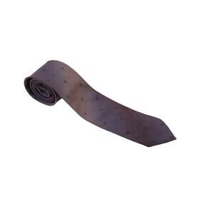 Vintage Mens Tie Wemlon by Wembley White Blue Necktie  55"  x 2.75"